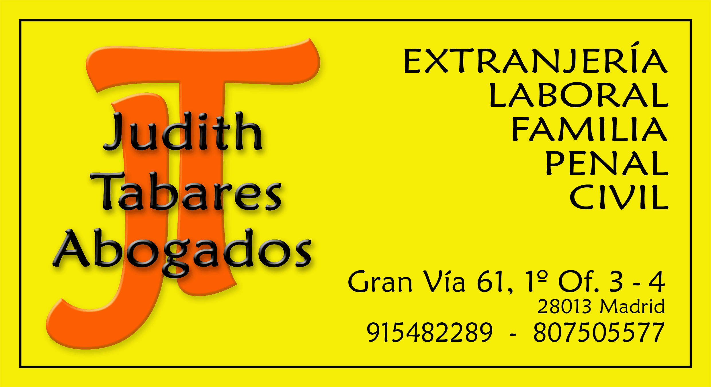 Judith Tabares | Bufetes de abogados en Madrid Judith Tabares | Bufetes de abogados en Madrid