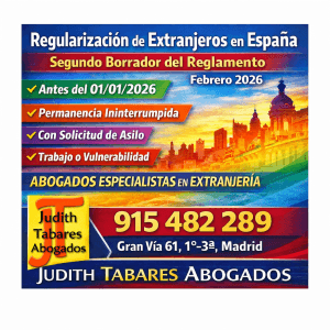 REGULARIZACIÓN EXTRAORDINARIA DE PERSONAS EXTRANJERAS EN ESPAÑA 2026. SEGUNDO BORRADOR DE FEBRERO. MODIFICACIONES. REQUISITOS. DOCUMENTACIÓN. PLAZOS.