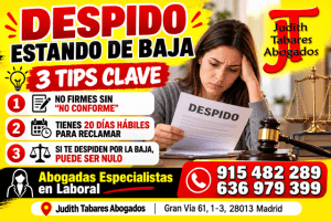 ¿Te pueden despedir estando de baja médica? Motivos legales y derechos en 2026.