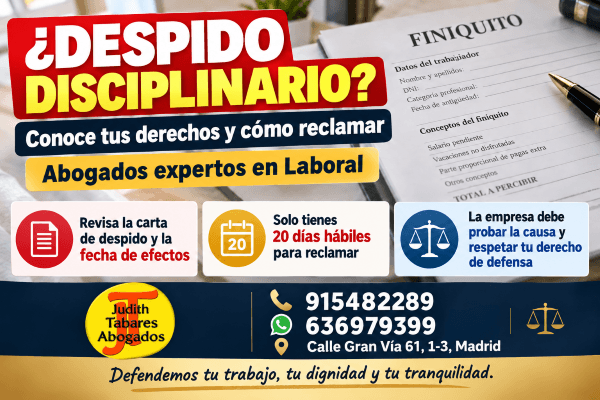Judith Tabares | Bufetes de abogados en Madrid